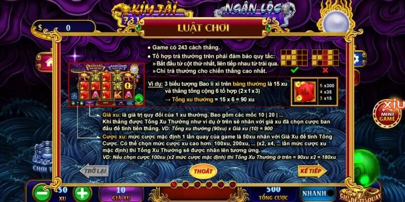 Hướng dẫn chung về kho tàng ngũ long Hit Club