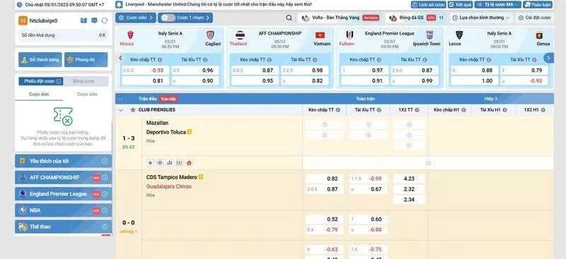 Kinh nghiệm chơi cá cược tai K thể thao Hitclub