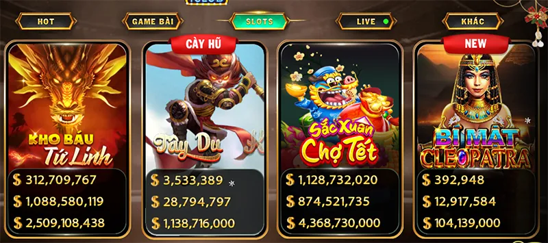 Slot game nổ hũ của hit club