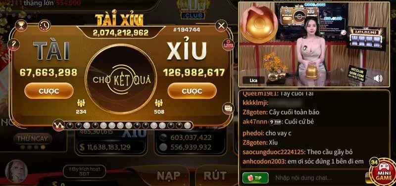 Chơi Tài Xỉu online cực thú vị với hình thức Livestream